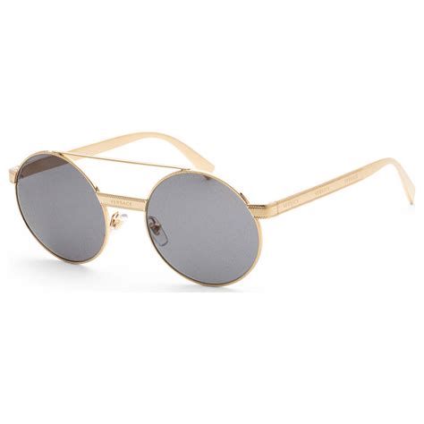 versace sunglasses mod 2210|Versace™ VE2210 100281 52 Gold Sunglasses .